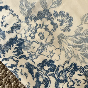 Ralph Lauren Catalina Island Blue Floral King Pillow Shams Shelter New Vintage